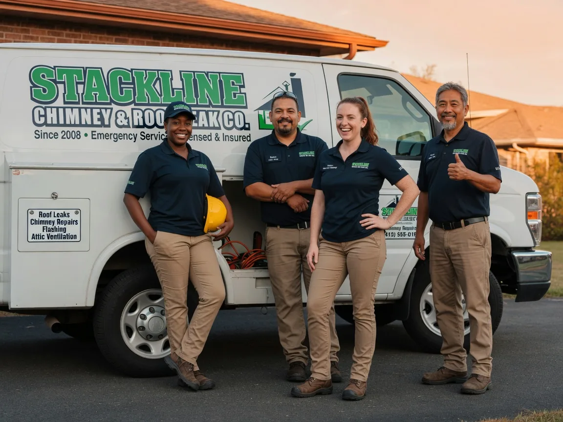Chimney flashing repair company in Roland, IA